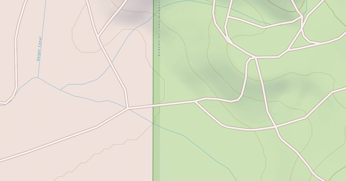 Map preview of BLM National GTLF Public Motorized Roads 5020fa82-8d2d-46af-906e-3765527ed71a