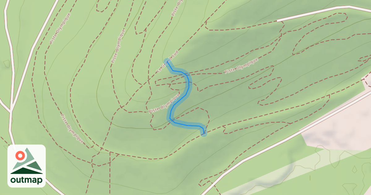 Map of Le Dévers de la Mort