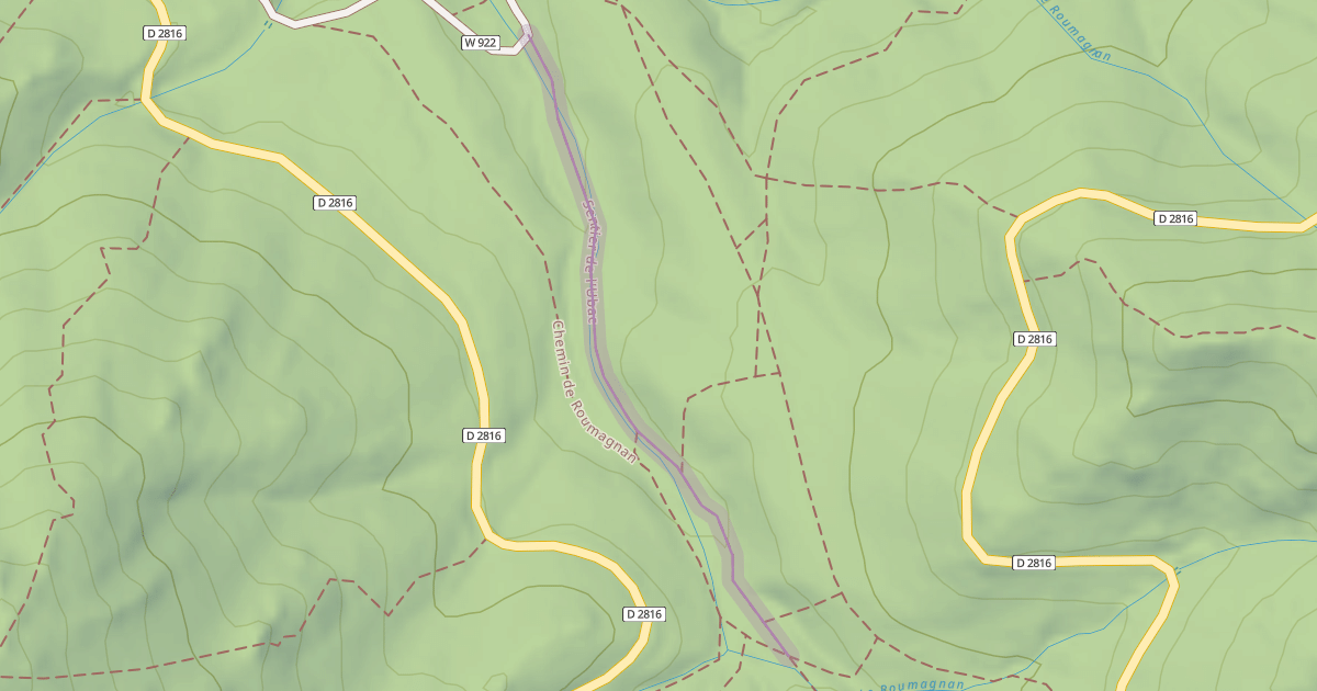 Map preview of Sentier de l'Ubac