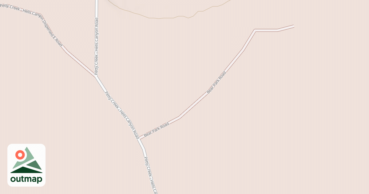 Map of BEAR PARK