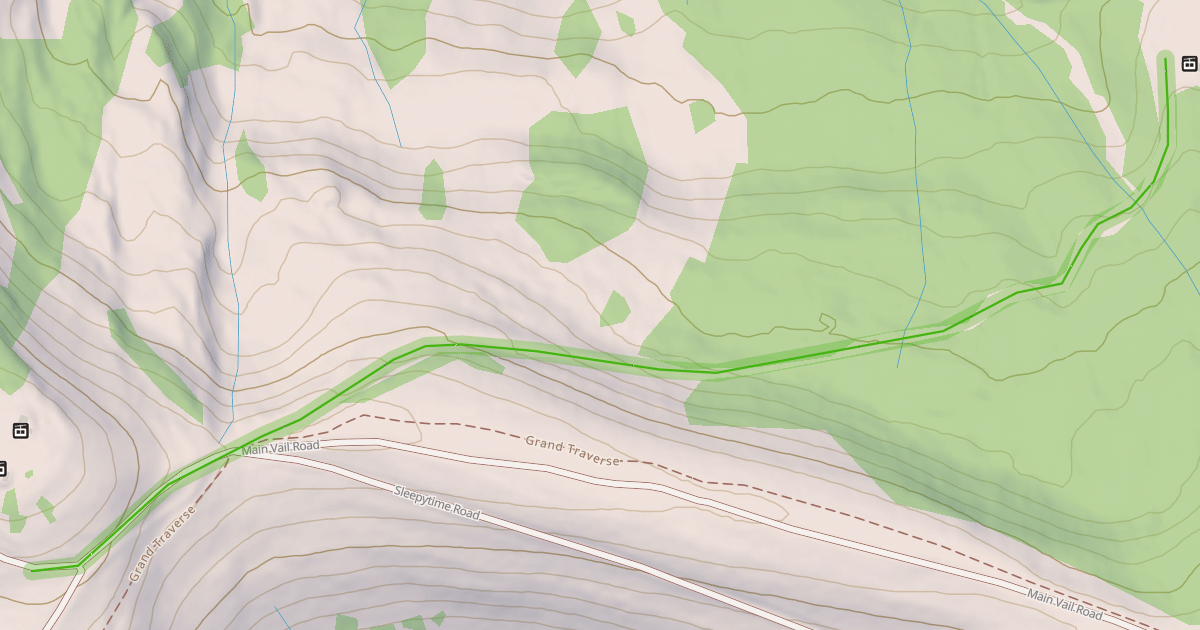 Map preview of Timberline Catwalk