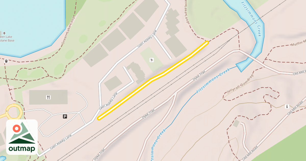Map of Green Lake Loop