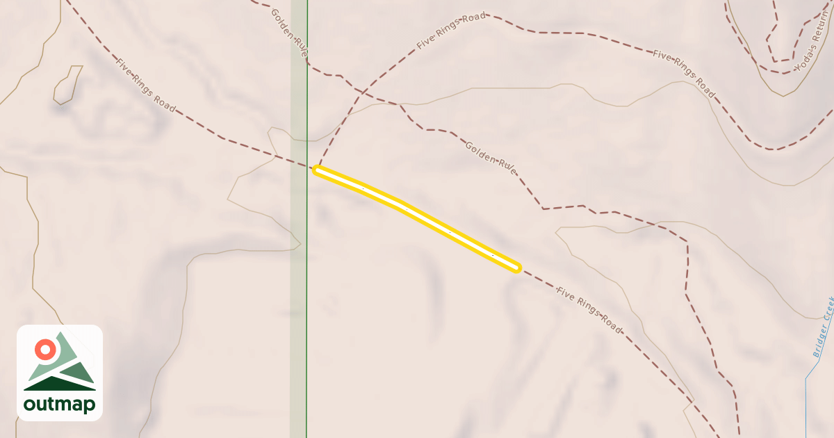 Map of Five Rings Road
