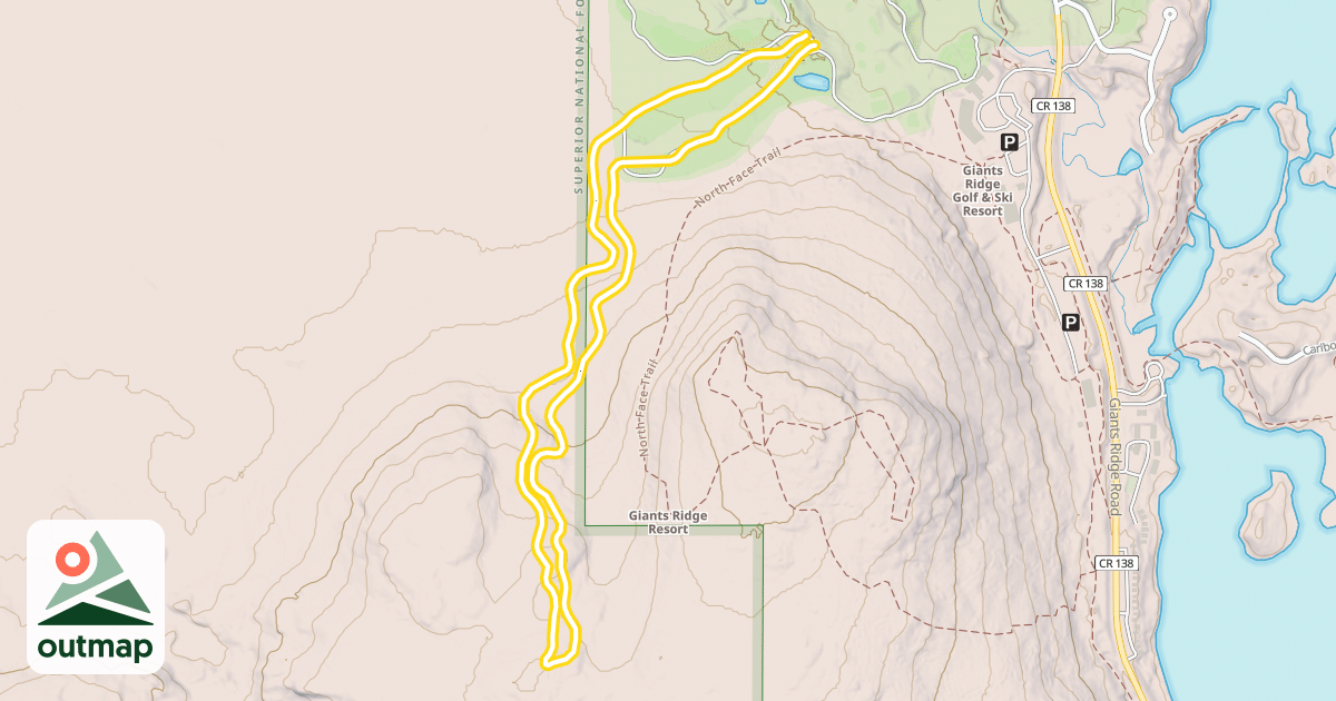Map of Cedar