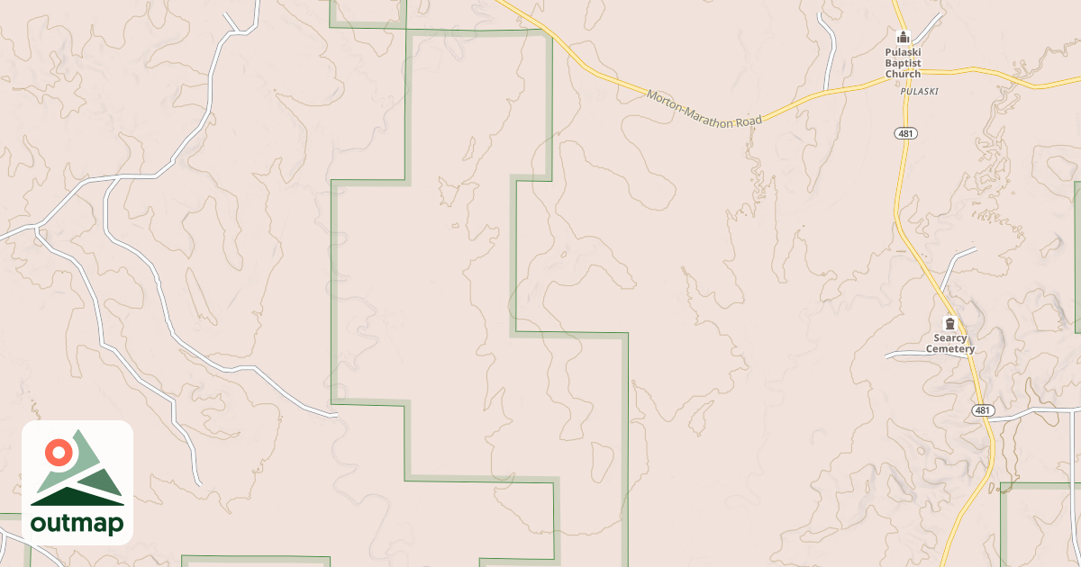Map of FARREL LAKE ROAD