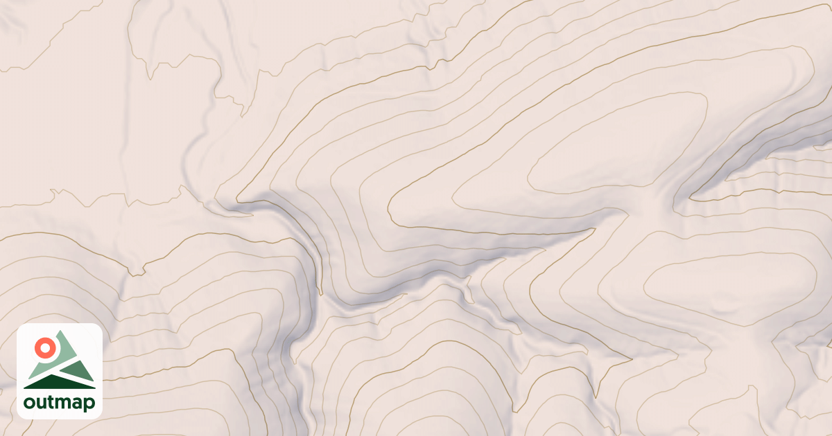 Map of DUTCH CREEK SPUR
