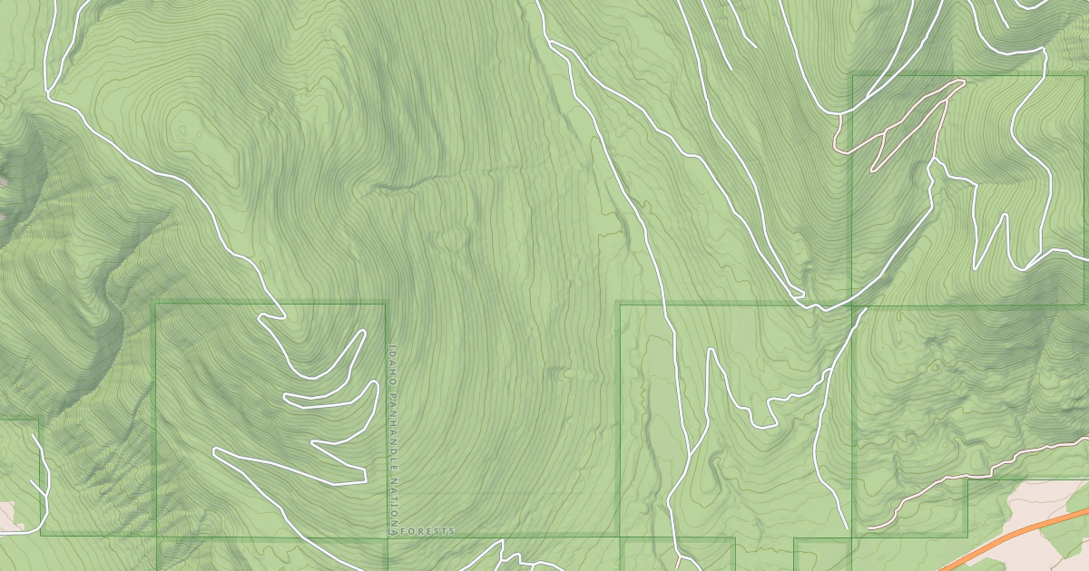 Map preview of SOUTH HALL MOUNTAIN E
