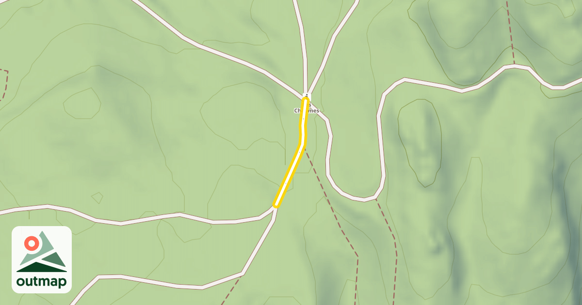Map of Petite Scandinave - Plat de la jaune