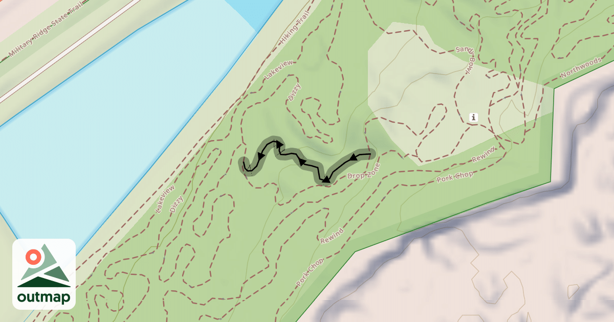 Map of Tunnel Trail
