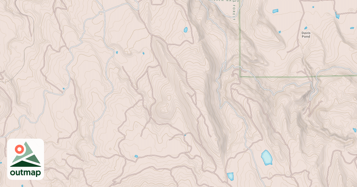 Map of BLACK SPRING