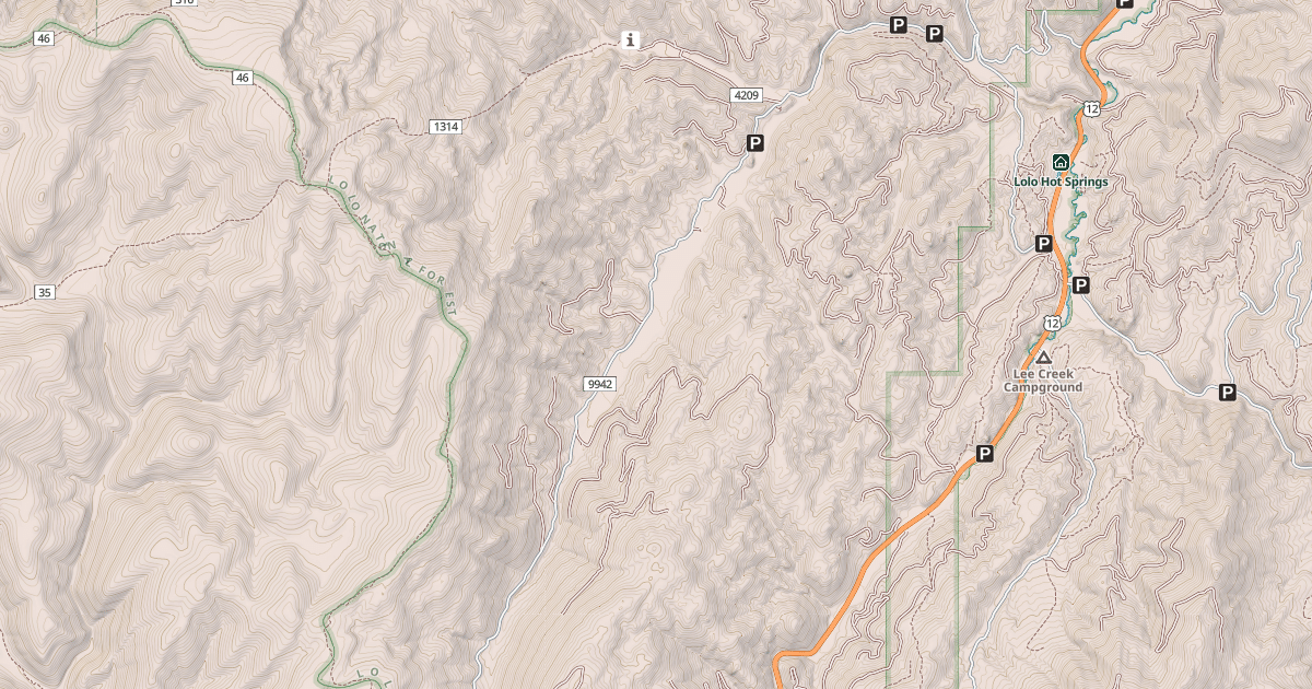 Map preview of GRANITE CREEK