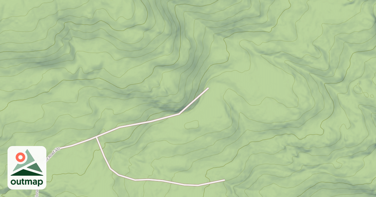 Map of USFS Motor Vehicle Use Map Roads {2B841789-760A-4F83-810C-9033015F271A}