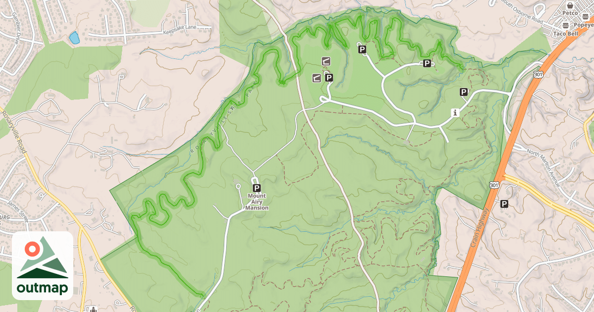 Map of Perimeter Trail