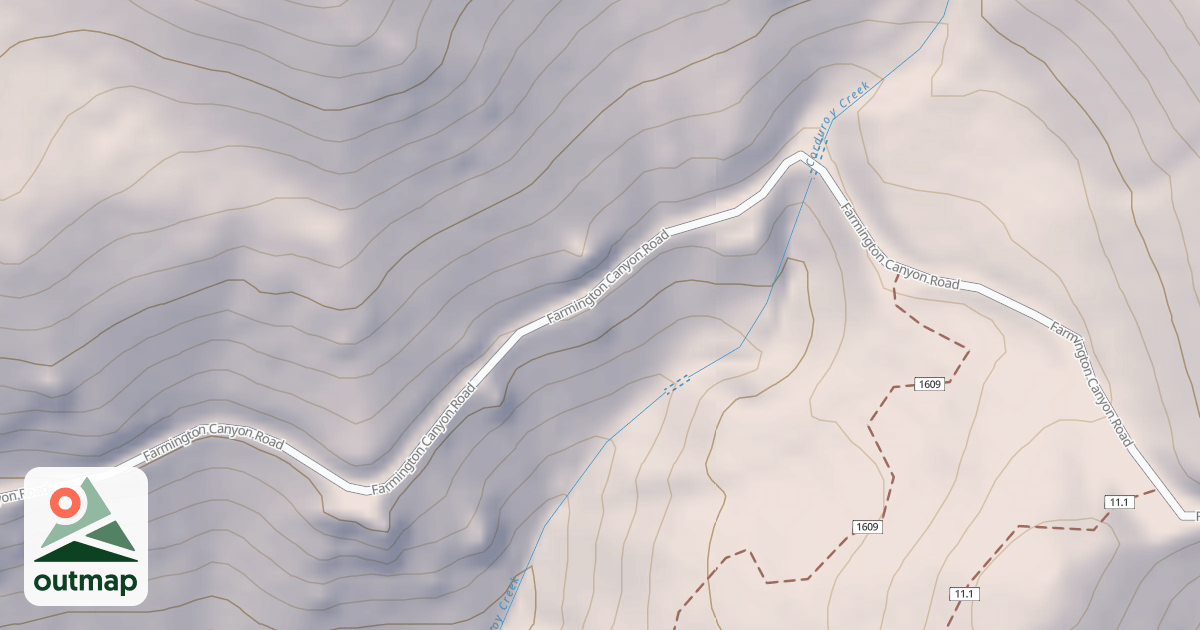 Map of Farmington Canyon Atv