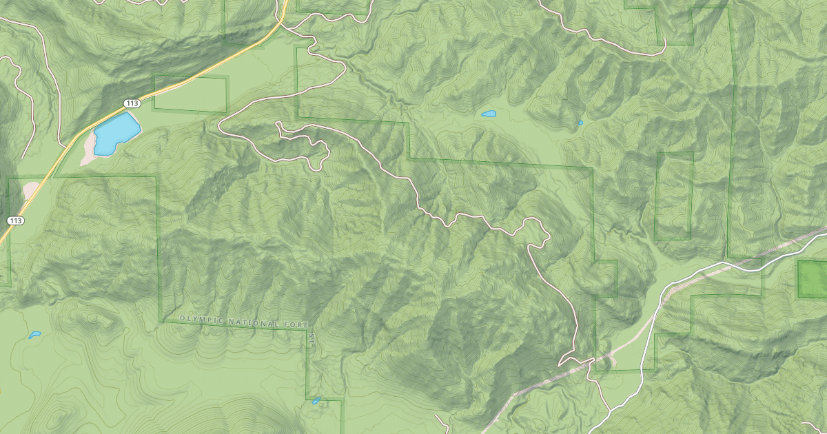 Map preview of USFS Motor Vehicle Use Map Roads {A5EF0634-6121-4490-908C-1140C9DCA93E}