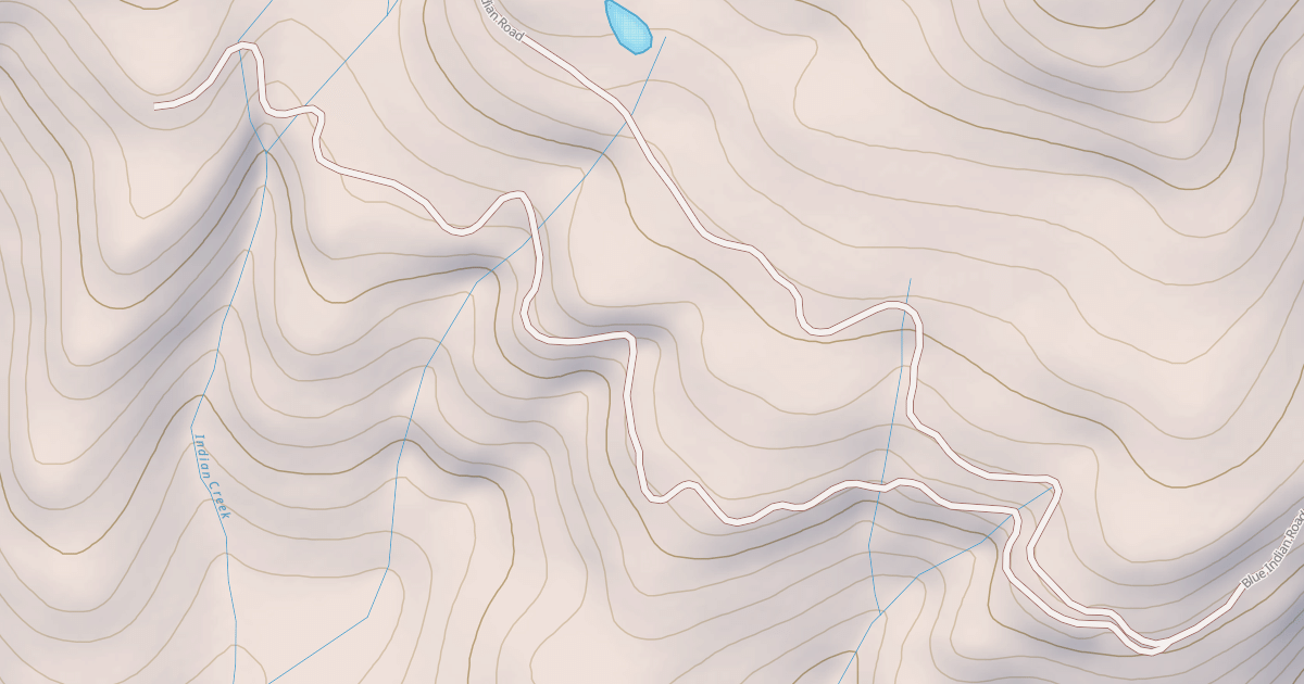 Map preview of BLUE INDIAN