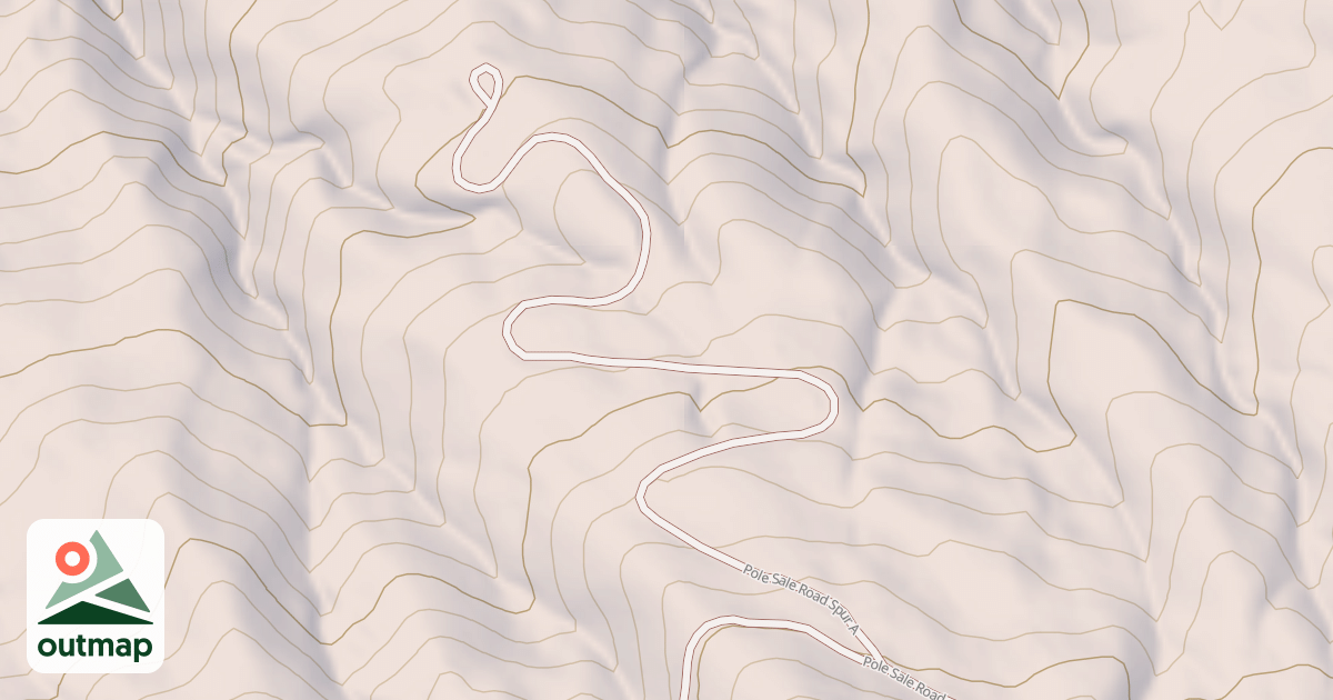 Map of POLE SALE SPUR A
