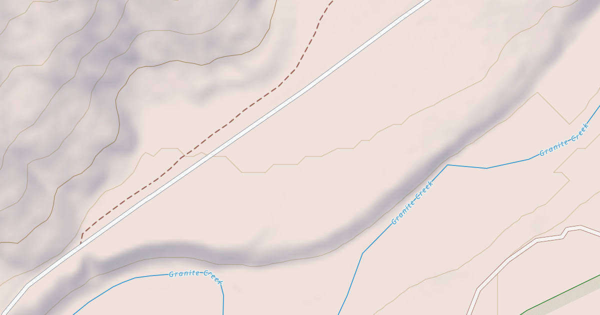 Map preview of GRANITE CR DISP REC SITE E