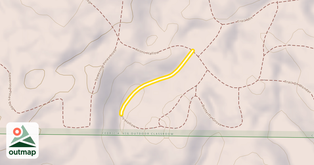 Map of B's Hollow