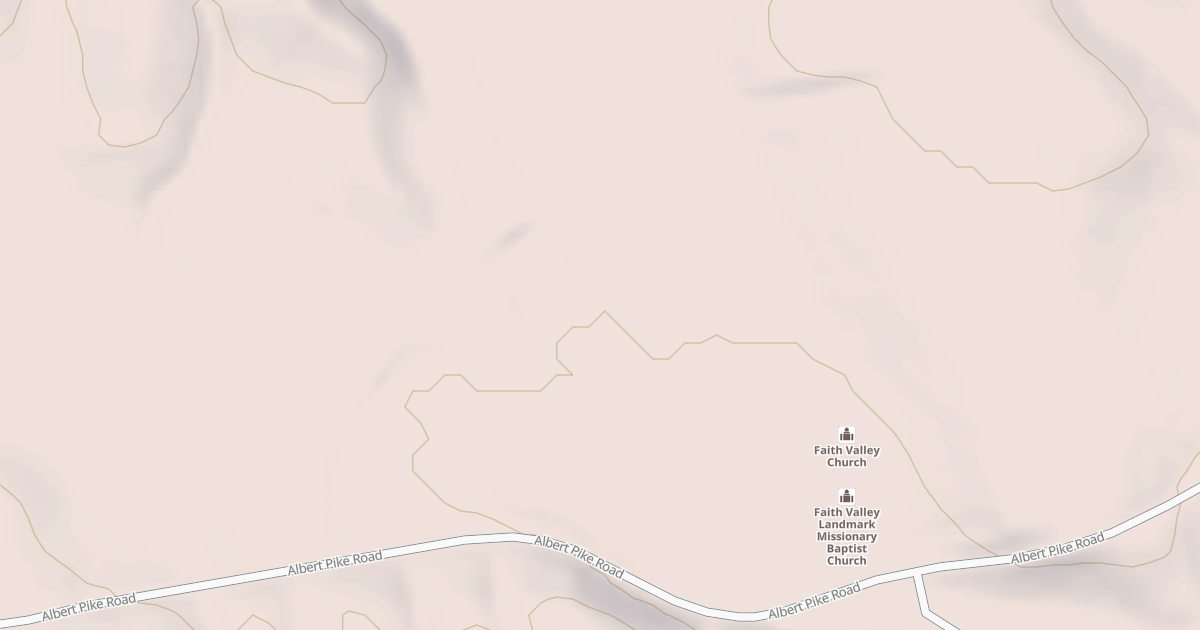 Map preview of PINEY TOP