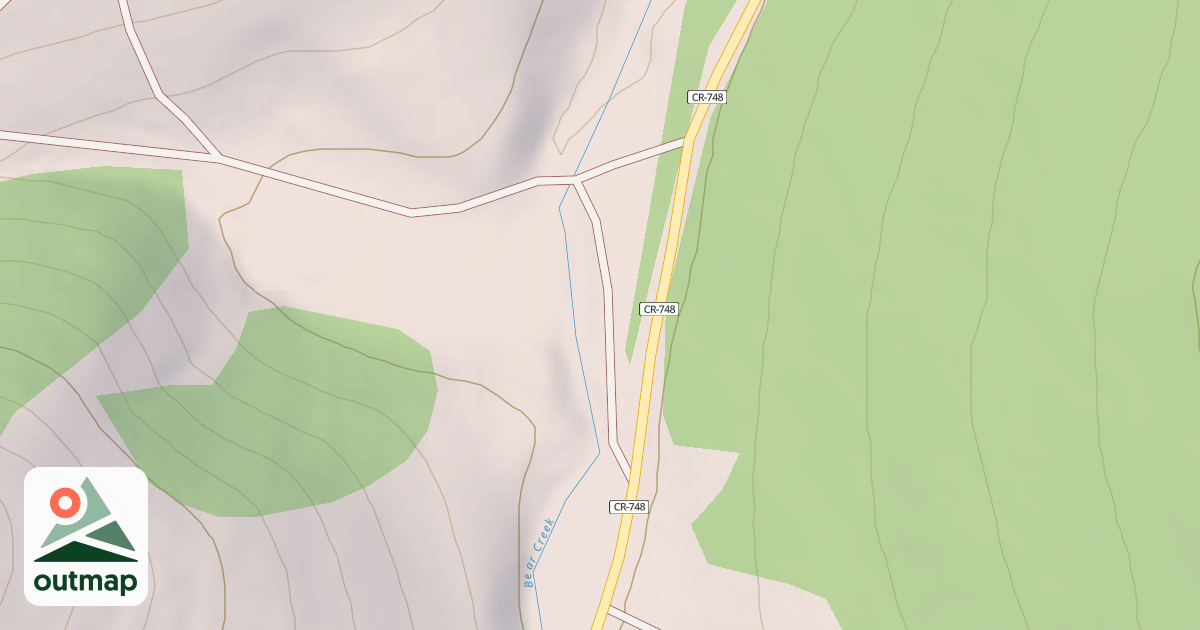 Map of CHARLESTON-JARBIDGE CUTOFF