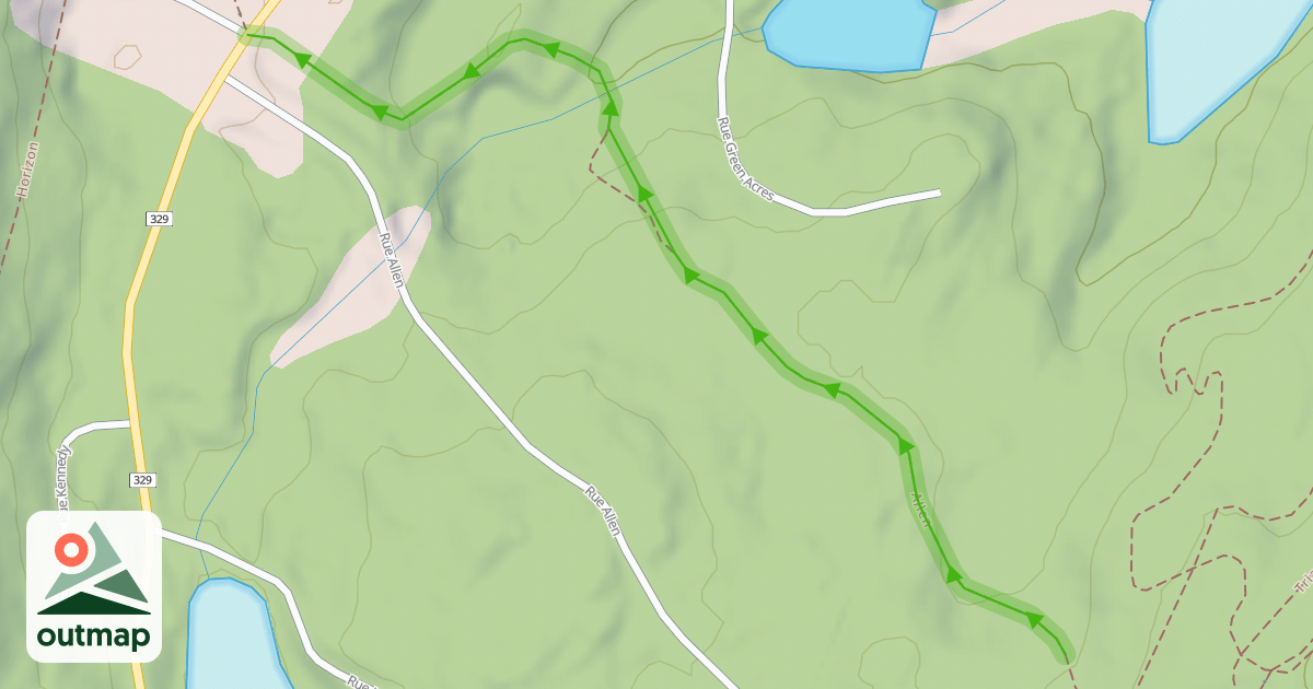 Map of Allen