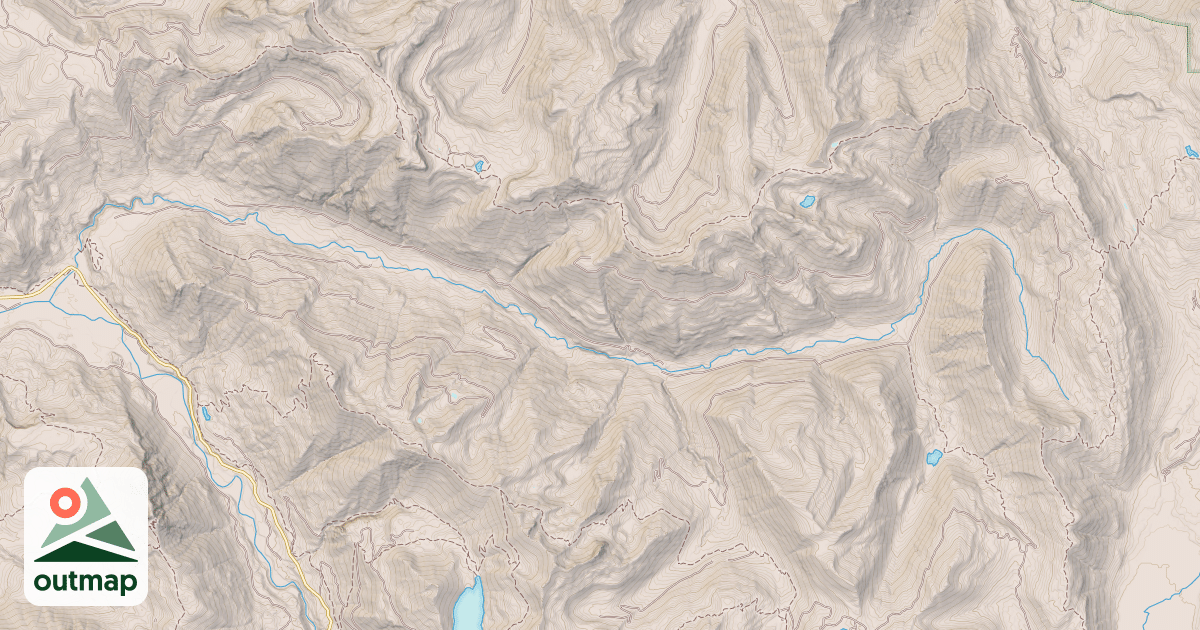Map of NORTH FORK CISPUS
