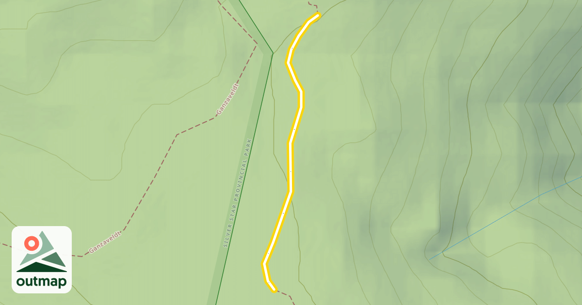 Map of Alder Point Loop