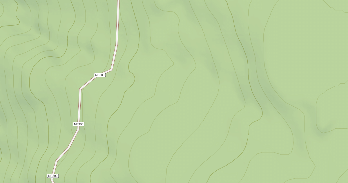 Map preview of USFS Motor Vehicle Use Map Roads {07D44381-D4DE-4EFE-B185-23263ECE60E2}