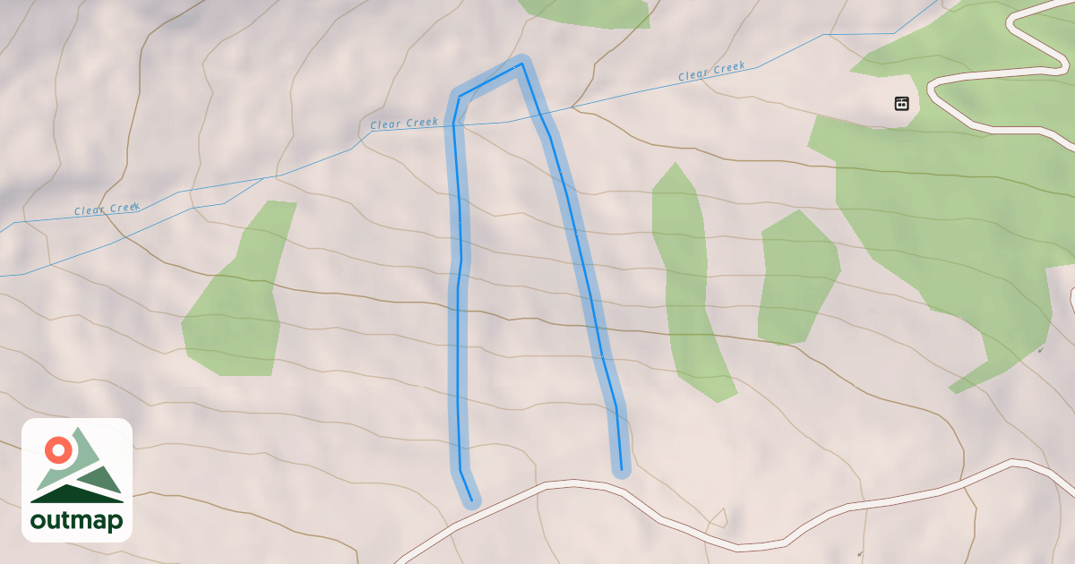 Map of South Chutes