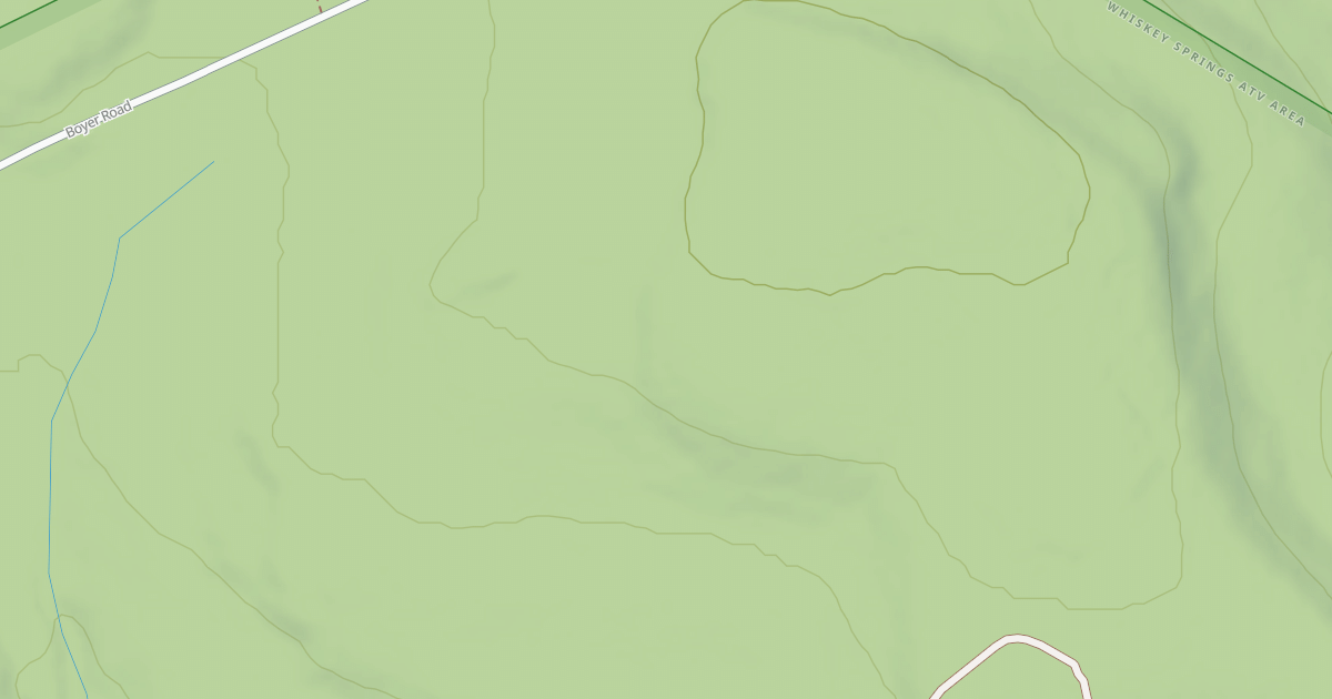 Map preview of Whiskey Springs Trails
