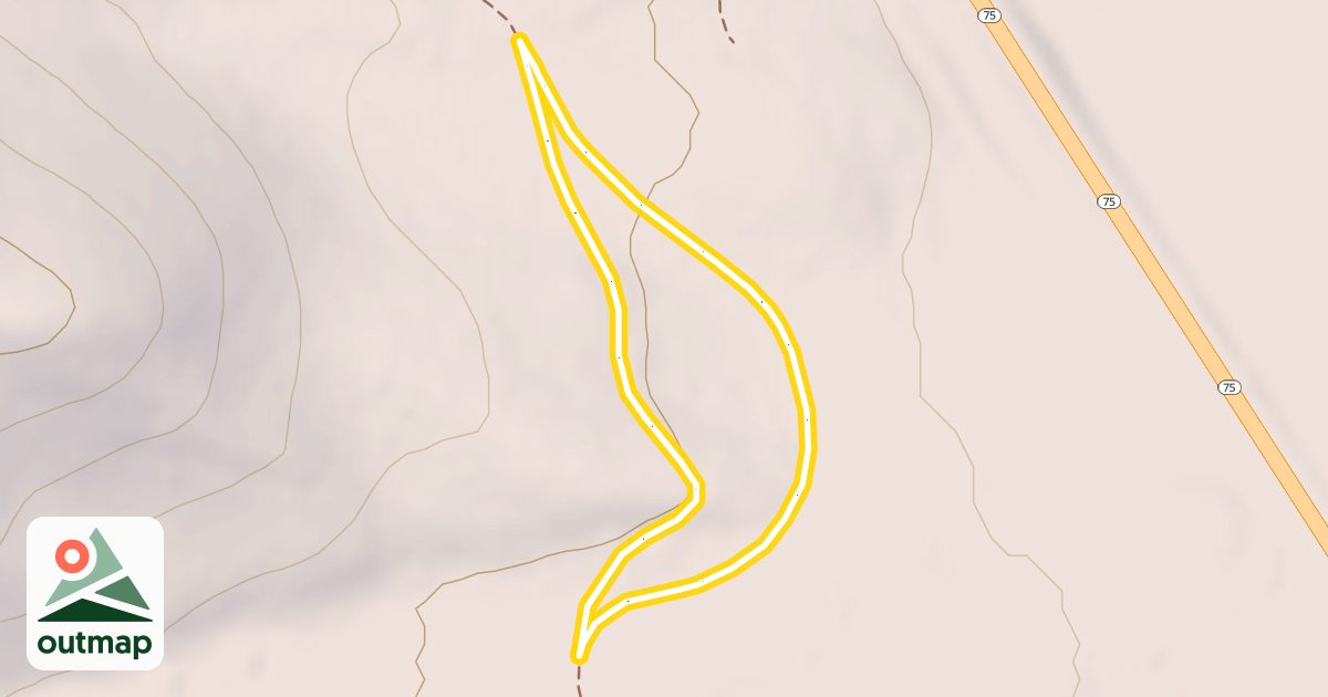 Map of Baker Creek to Prairie Creek