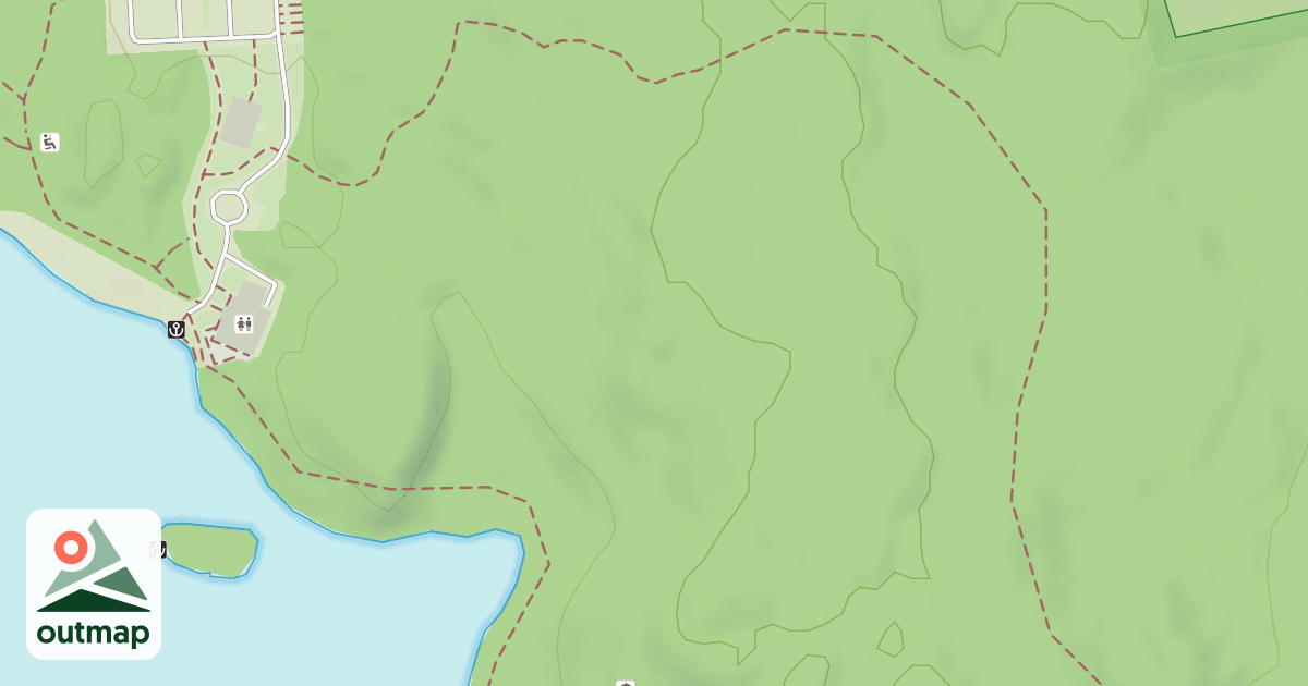 Map of Overlook Trail