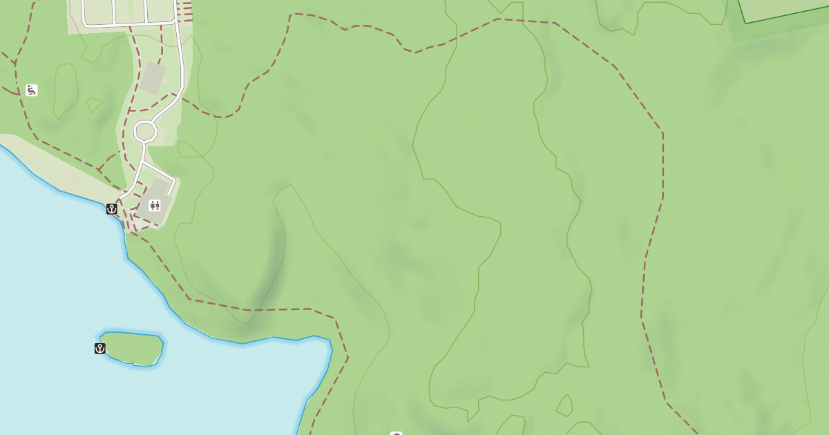 Map preview of Overlook Trail