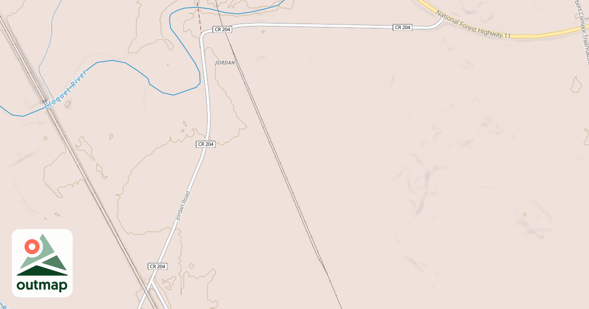 Map of JORDAN