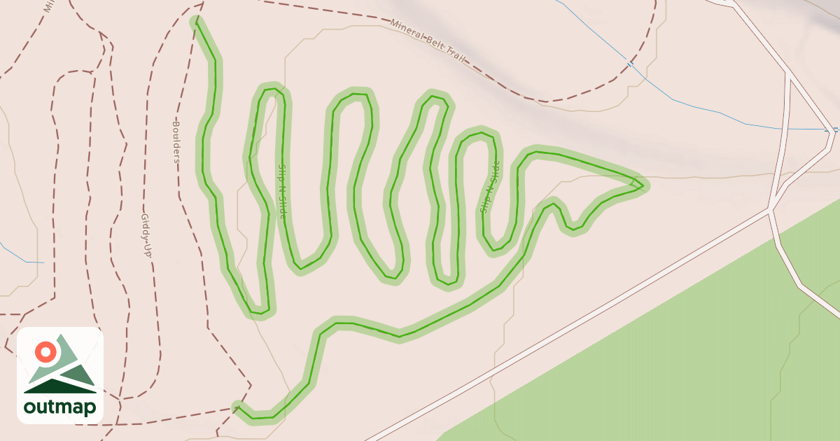 Map of Slip N Slide