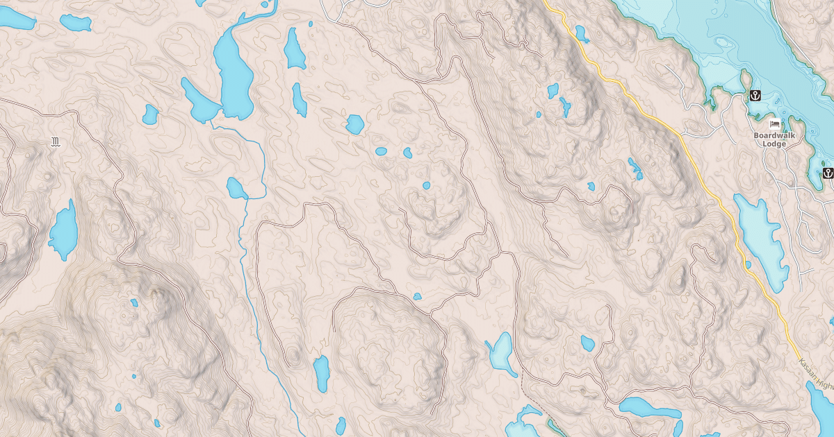 Map preview of LAKE ELLEN ROAD EAST