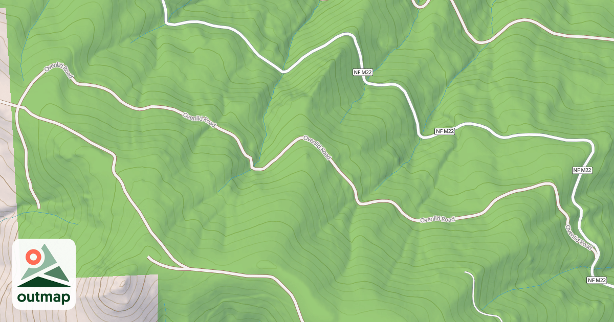 Map of OVENLID