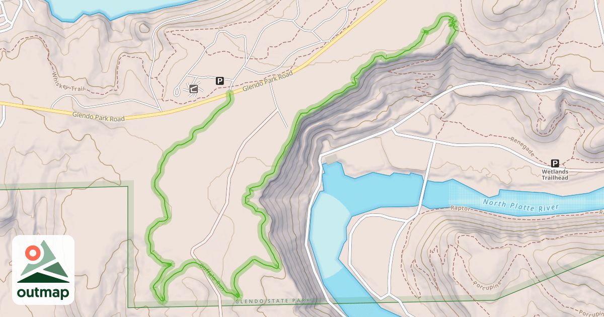 Map of Buffalo Run