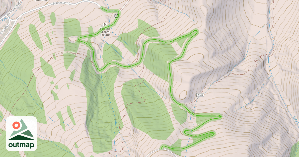 Map of Cinch-Lower