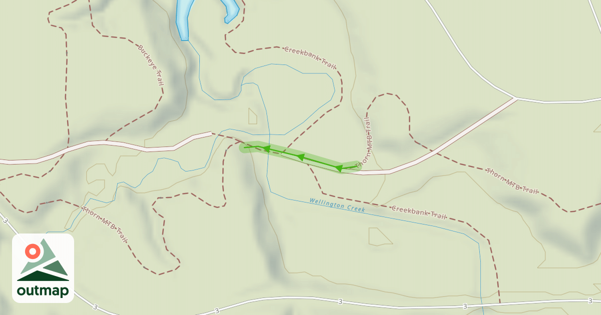 Map of Thorn MTB Trail