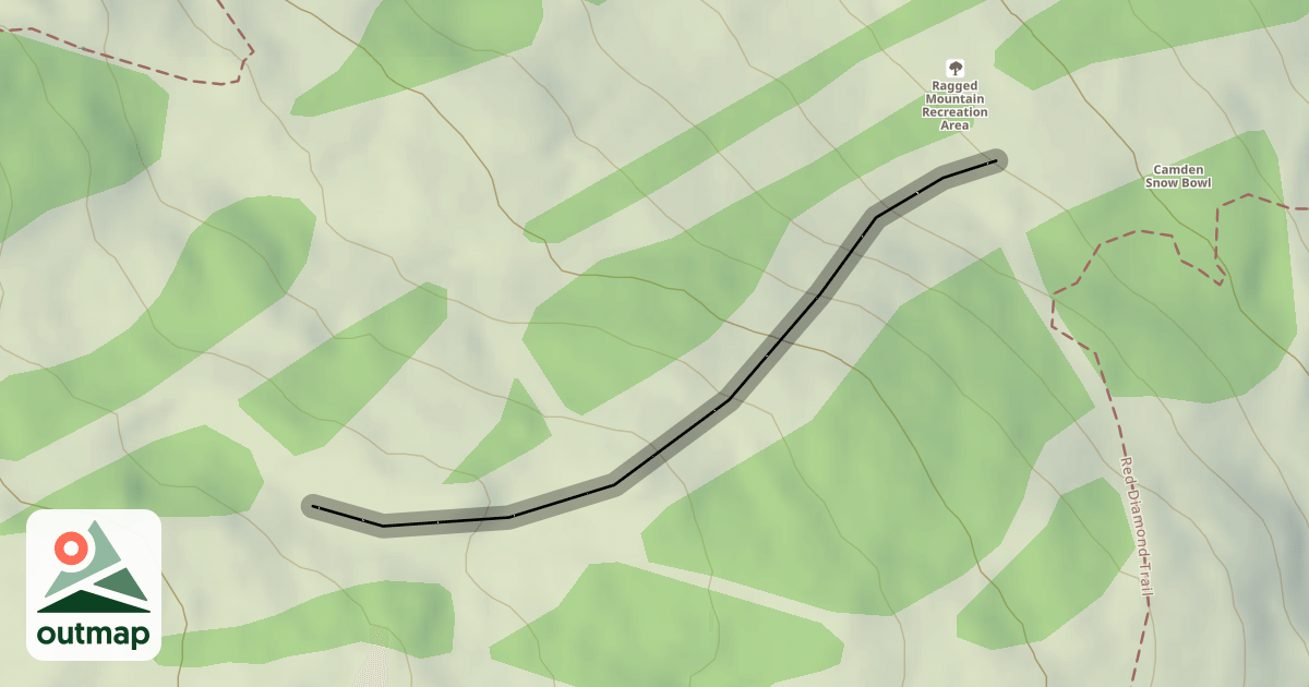 Map of Mussel Ridge