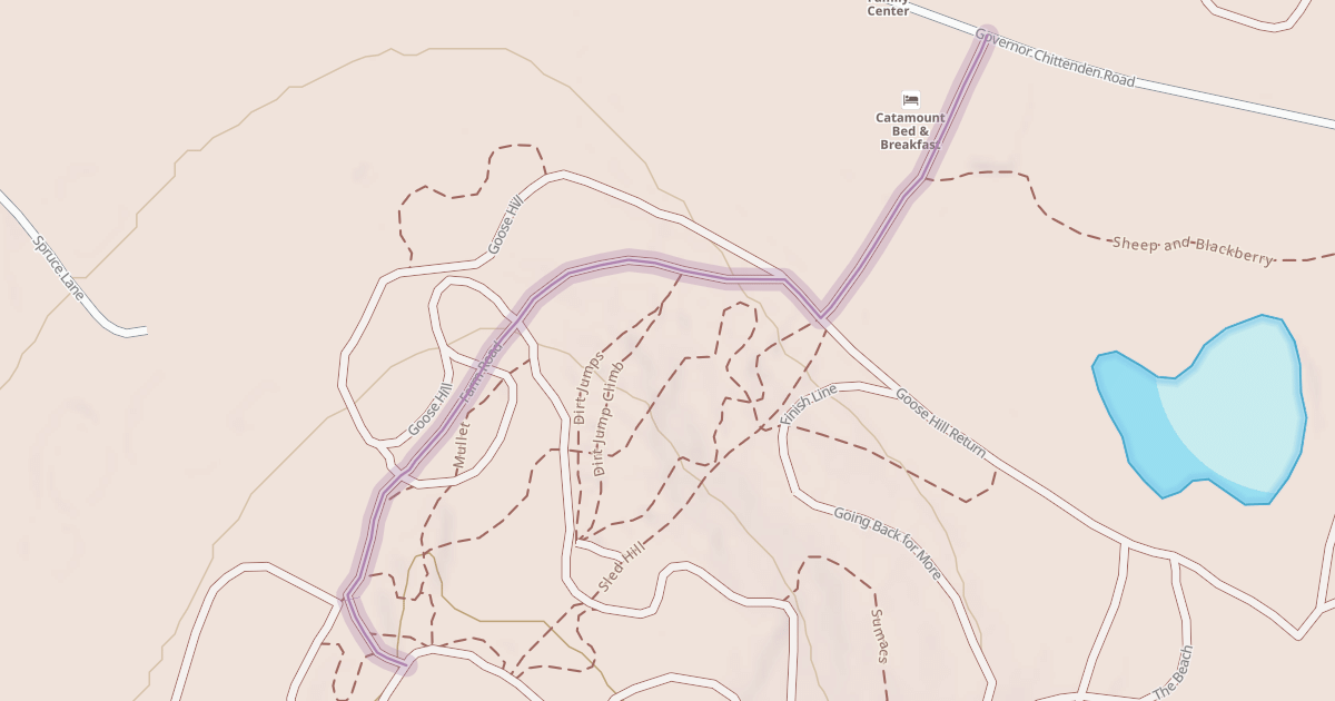 Map preview of Farm Road