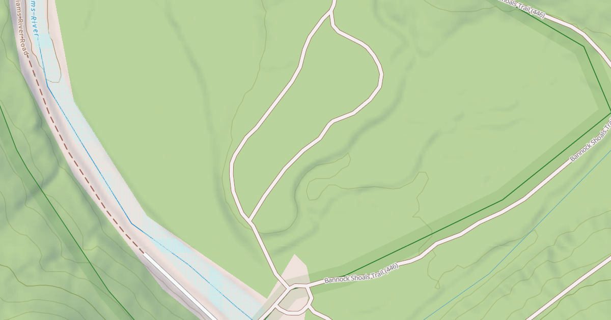 Map preview of TEA CREEK CG