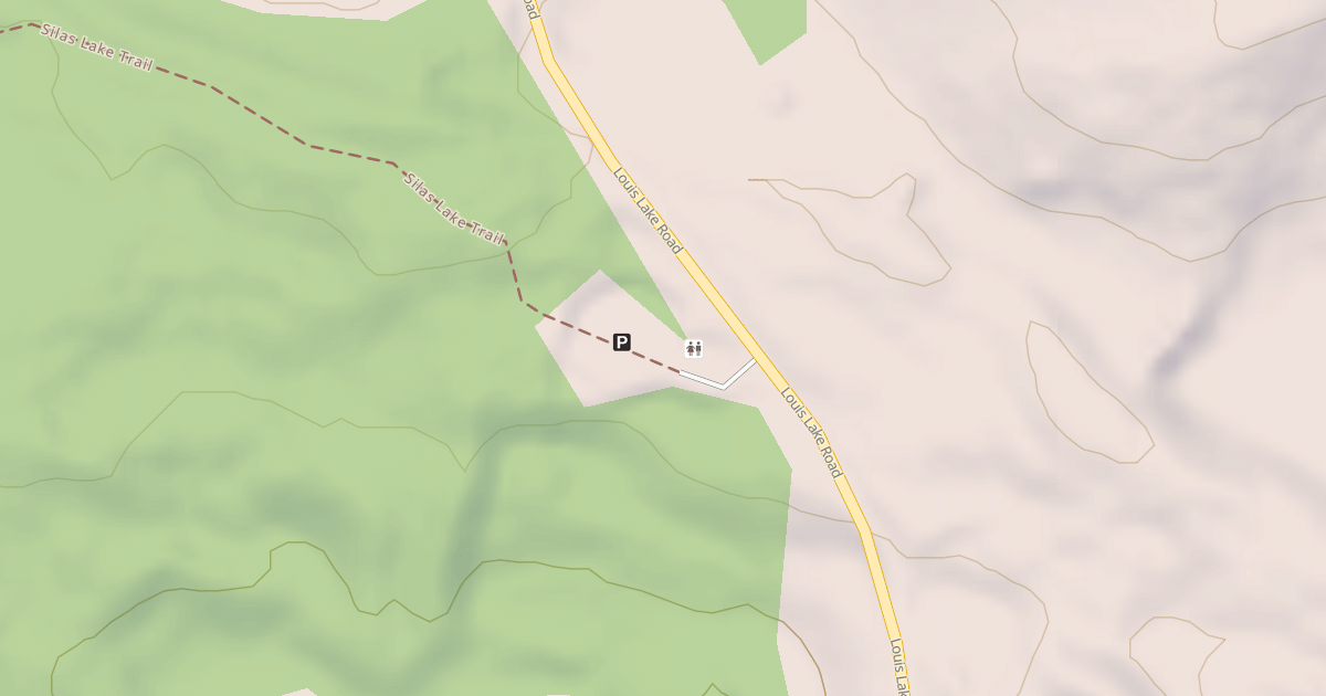 Map preview of CHRISTINA LAKE TRAILHEAD