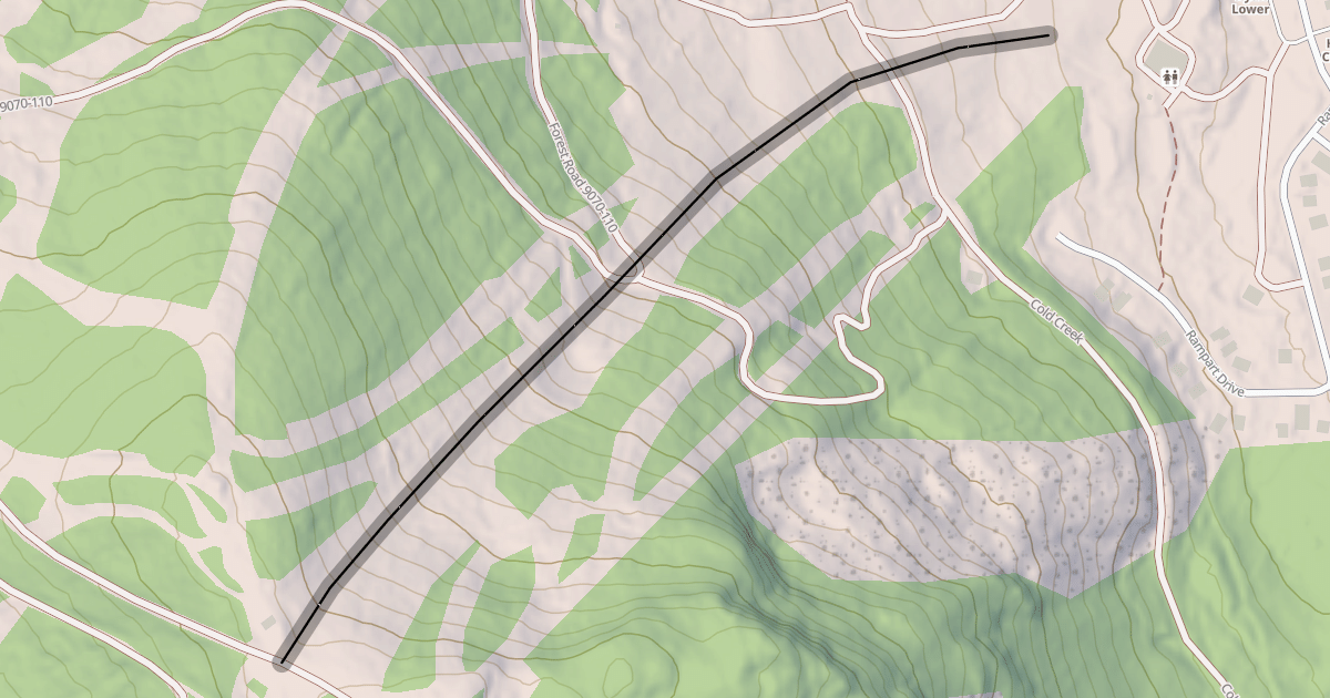 Map preview of Hyak Face