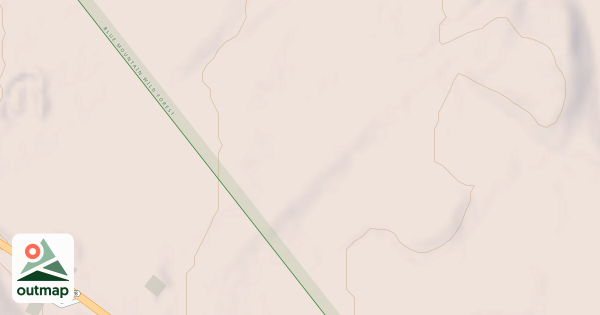 Map of Forest House Spur