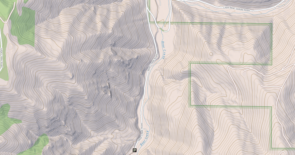 Map preview of S 163 BEAR CR