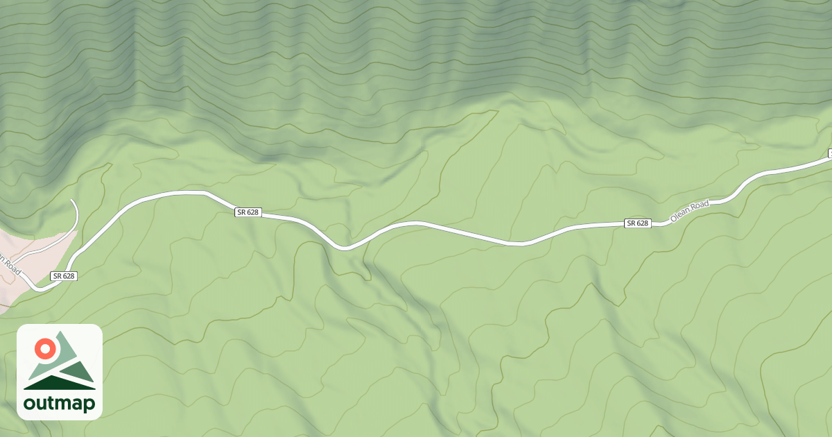 Map of OLEAN
