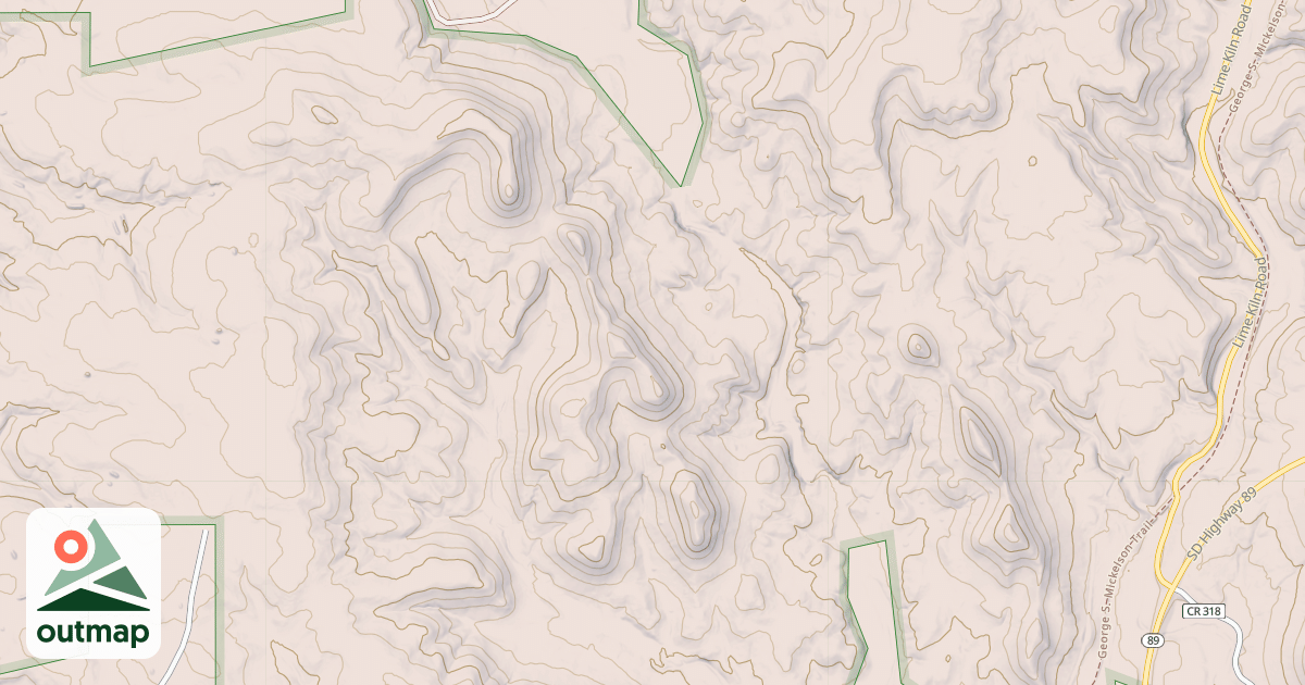 Map of HANDSPRING BR 1A